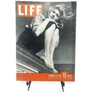 Life Magazine February 24 1947 British Coal Crisis Shuts Down Major Industries